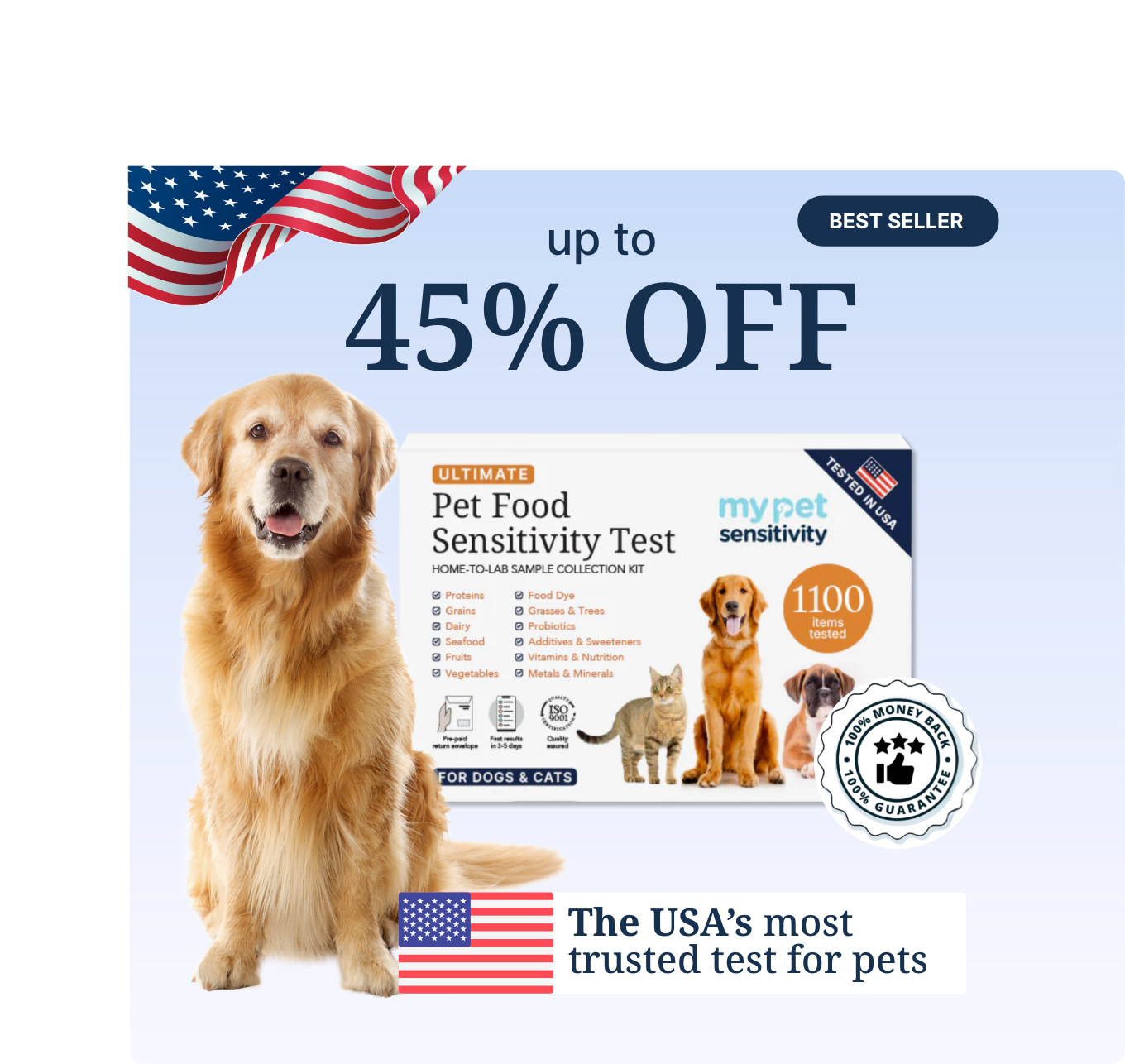 My Pet Sensitivity Ultimate Pet Food Sensitivity Test (1,100 items)