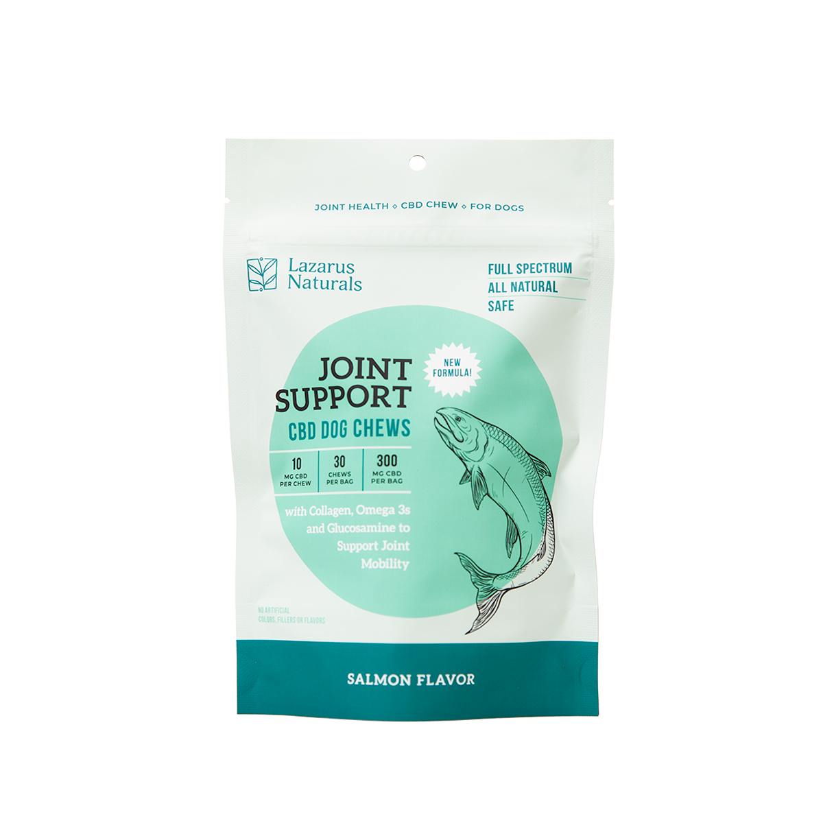 Lazarus Naturals CBD Dog Chews — Joint Support (Salmon)