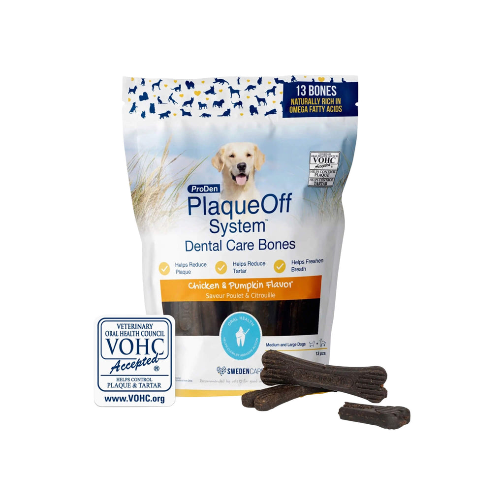 Proden PlaqueOff Dental Care Bones — Turkey & Cranberry (13 ct)