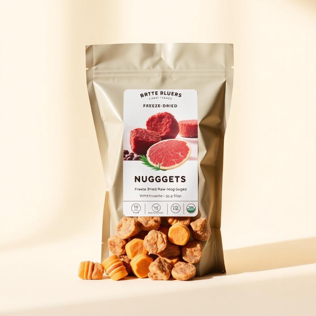 Steve's Real Food Freeze Dried Nuggets — Beef (1.25 lb)